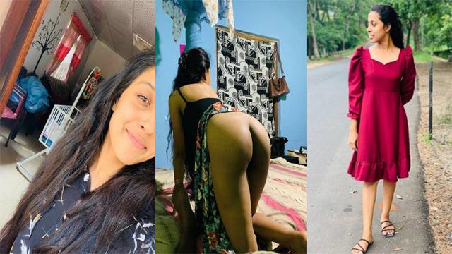 Newly Wed Lankan Petite Wife Shared with Ex BF – Viral Xx Lankan